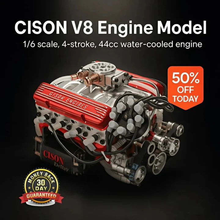 CISON V8 Small-Block Engine Model Kit