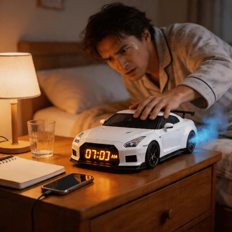 Car Alarm Clock – Performance Engine Sound