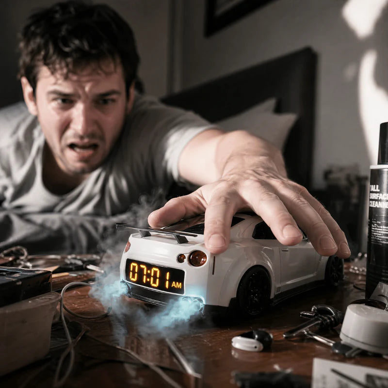 Car Alarm Clock – Performance Engine Sound