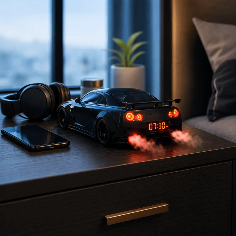 Car Alarm Clock – Performance Engine Sound