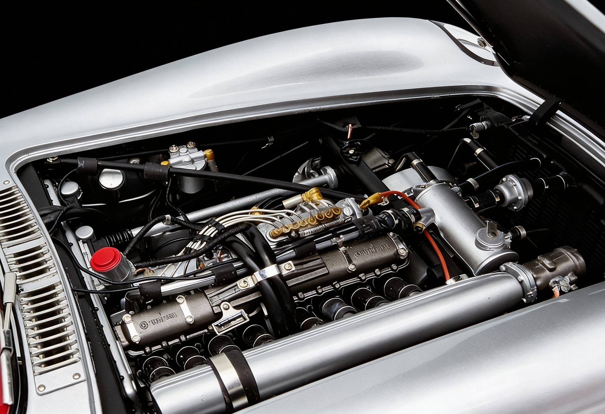 Mercedes-Benz 300 SLR Coupé 1955 Limited "Red Interior" Edition by CMC