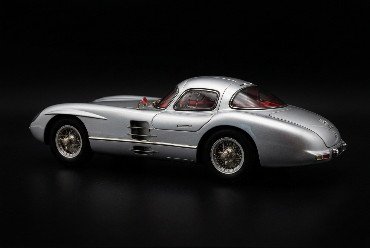 Mercedes-Benz 300 SLR Coupé 1955 Limited "Red Interior" Edition by CMC
