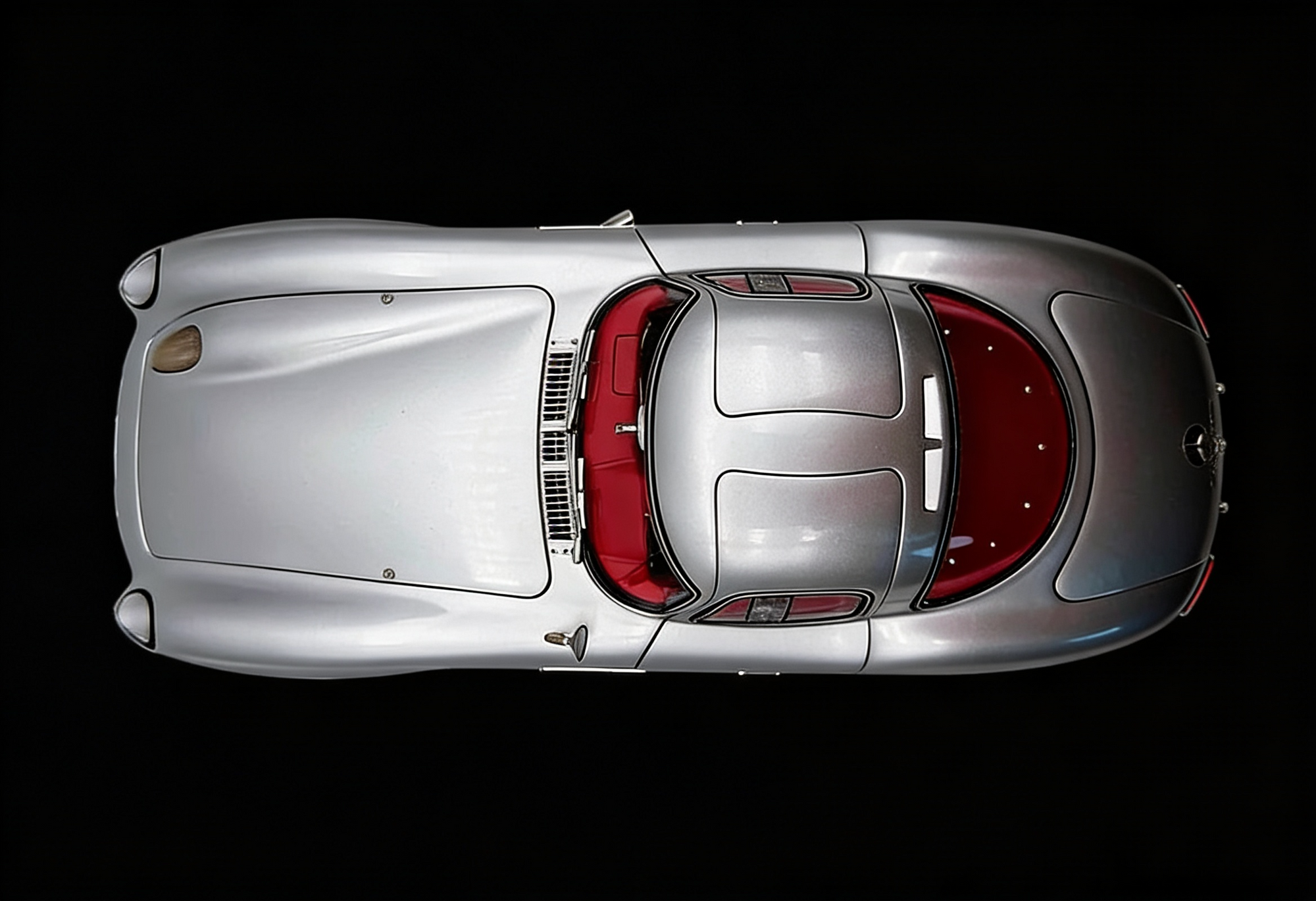 Mercedes-Benz 300 SLR Coupé 1955 Limited "Red Interior" Edition by CMC